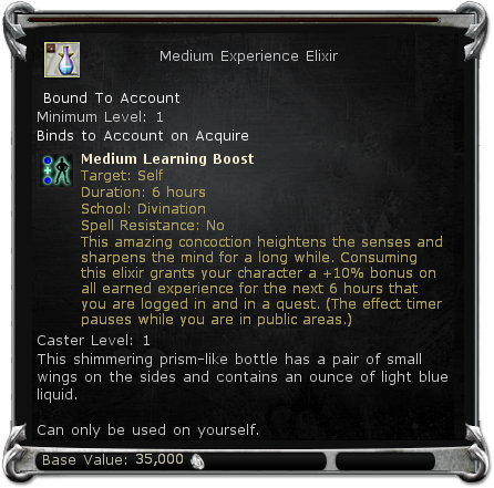 Medium Experience Elixir